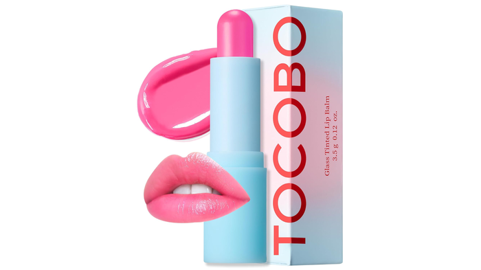 TOCOBO Glass Tinted Lip Balm 012 Better Pink: